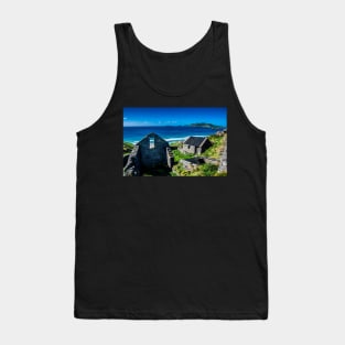 Ruins of an Old Cottage on the Dingle Peninsula in Ireland Tank Top